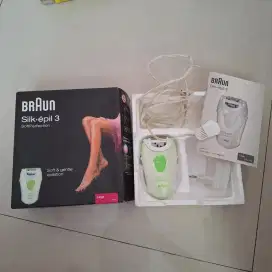 Braun Silk Epil 3 pencabut bulu tanpa sakit