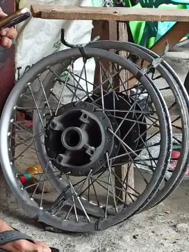 LINGKAR 17 TDR Honda Mega pro dobel disk TINGGAL PAKAI