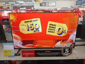 Televisi Polytron Google TV 43 Inch Bisa Dicicil Tanpa DP Bunga 0%