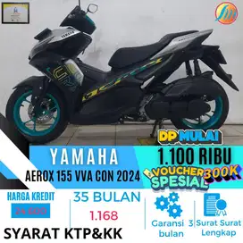 AEROX 155 VVA CON JUAL CEPAT CASH&KREDIT FREE VOUCHER 300K