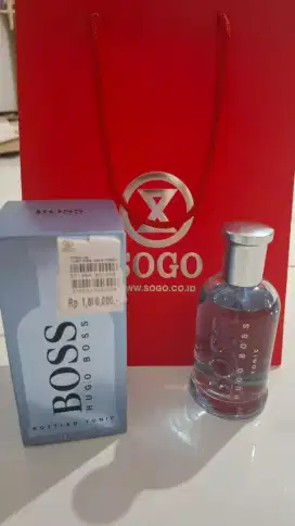 Parfum Hugo Boss Bottled Tonic Man EDT 100ml Original Beli di Sogo