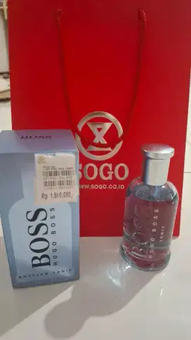 Parfum Hugo Boss Bottled Tonic Man EDT 100ml ORIGINAL BELI DI SOGO