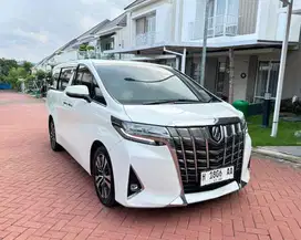 (KM 40rb) ALPHARD G ATPM 2018 PUTIH FULL ORI ANTIK ! FULL SERVICE REC