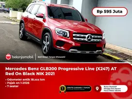 [KM 18RB] Mercedes Benz Mercy GLB200 Progressive Line AT Red 2021/2022