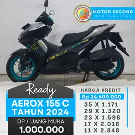 AEROX 155 CONN TH 2024 Second rasa baru DP mulai dari 1 jt.an aja