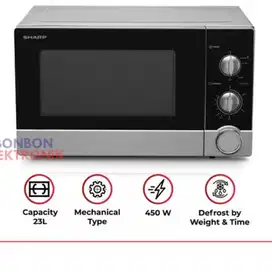 (Bisa Nego)Jual Baru Microwave/Oven Sharp R-21D0 Low watt irit listrik