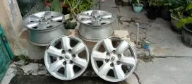 Velg ori fortuner 2011 (bekas) 4 pcs R17