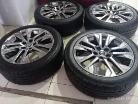 Velg dan Ban Dunlop Toyota Zenix Q