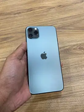 iphone 11 pro max 64gb midnightgreen fullset beacukai