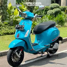 Vespa SPRINT S 150 IGET ABS LED FACELIFT TH 2021 WARNA BLUE AUDACE PER