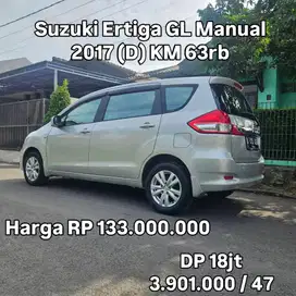 Antik km 63rb.. Suzuki Ertiga GL Manual 2016 (D)