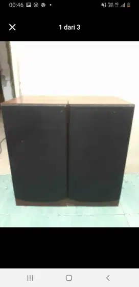 Speaker pasif audax vintage 10 in 3 why + Bigband polytron