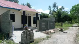 Rumah baru di bone bolango, Luas bangunan 80 M Luas Tanah 112.