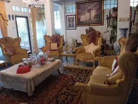 1 set sofa lux 4 seat single 2 sofa panjang