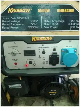 genset KRISBOW 5500W