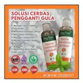 Gula Stevia, Pengganti Gula Tebu Untuk Diabetes & Diet Gula