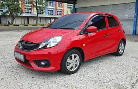 HONDA BRIO E A/T 2017 MERAH