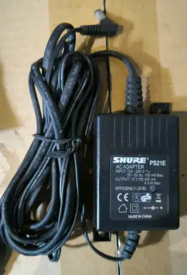 SHURE PS21E AC Adapter original, Shure PS 21 E