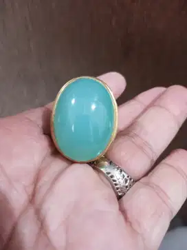 batu chrysoprase ijo tosca