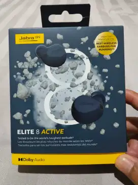 TWS Earbuds Wireless Bluetooth Jabra Elite 8 Active Navy Baru Original