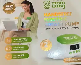 Mom Uung Handsfree Breast Pump - Pompa Asi Portable Wireless