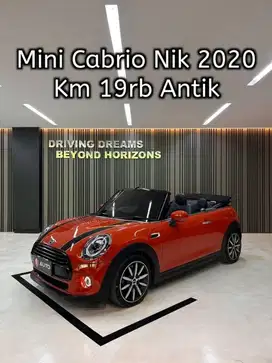 Mini Cooper Cabriolet 1.5 A/T 2020 Oranye Convertible