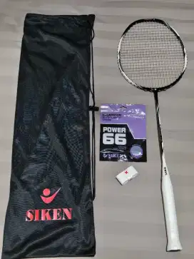 Raket Badminton Siken Sonic 12 Raket Smash Viral 2024 Masih Baru