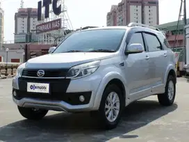 KM RENDAH TDP 7,JT Daihatsu Terios 1.5 TX Bensin-MT Silver 2015