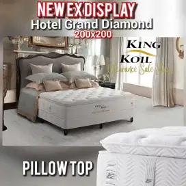 King Koil Hotel Grand Diamond 200 x 200 New Ex Display