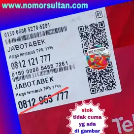 Nomor cantik kartu perdana telkomsel simpati 10 digit  2121 777