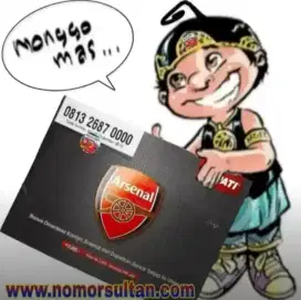 Nomor cantik kartu perdana telkomsel simpati arsenal