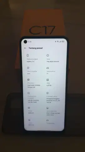 Realme c17 Ram 6/256