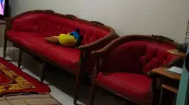 Sofa kursi kayu