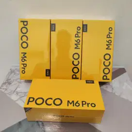 POCO M6 PRO 8/256 GARANSI RESMI XIAOMI 15 BULAN SEGEL NO REPACK BNIB