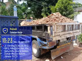 Jasa buang puing angkut sampah