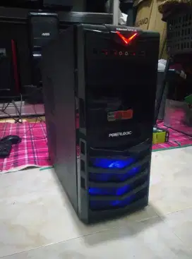 PC Gaming desain murah AMD A8 (Setara i5) ram 10gb Vga 2gb Gress mulus