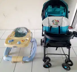 Kereta Dorong Anak dan Baby Walker (Second)