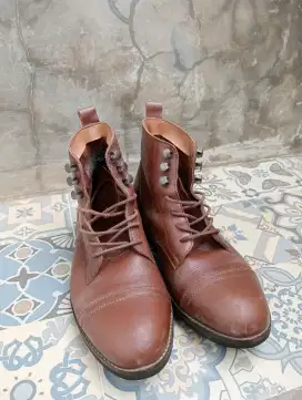 Sepatu Boots Sepatu Kulit