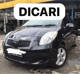 Di Cari Toyota Yaris Tahun 2007 ke atas