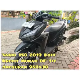 Vario 150cc 2019 Hitam Doff Mesin Josh