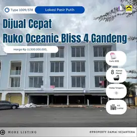 DIJUAL RUKO GANDENG 4 OCEANIC BLISS PASIR PUTIH