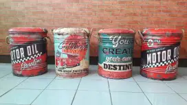 Bangku Vintage Drum