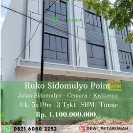 ruko murah dekat cemara sidomulyo