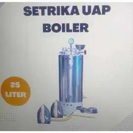 Alat Setrika uap steam boiler 25 Liter