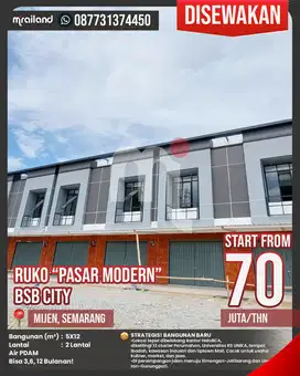 Ruko Pasar Modern ( PASMOD )BSB CITY