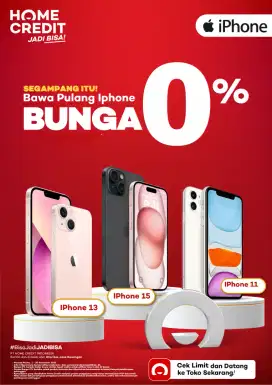 Segampang Itu Bisa Cicilan HP Iphone Bunga 0%