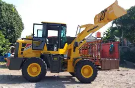 New Wheel Loader China Kapasitas 1 - 3 Kubik Ready Stock Murah Tangguh