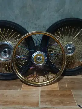 ban + velg jari2 ring 17 buat matic