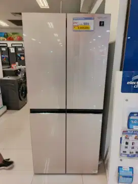 Kulkas SHARP 4 pintu promo spesial hanya di elektronik city MBK