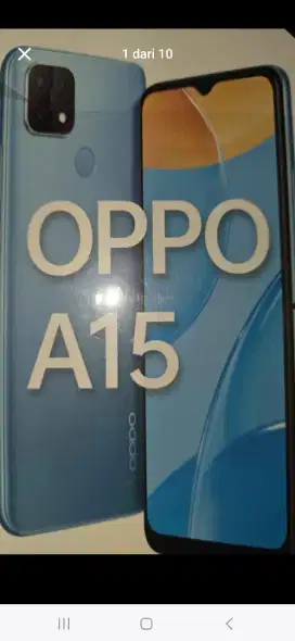 HP OPPO A15 BEKAS PEMAKAIAN LIKE ORI